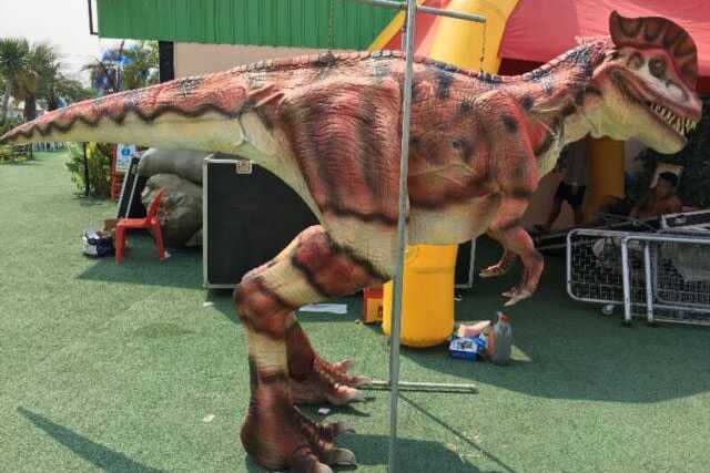 Dinosaur Costume Model 02 by Alive Dinosaur for dinosaur costumes projects detail view