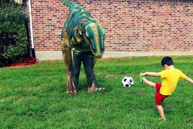 Dinosaur Costume Model 05 by Alive Dinosaur for dinosaur costumes projects detail view