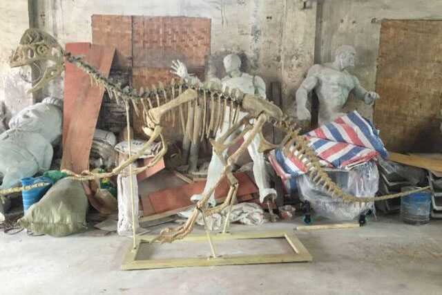 Dinosaur Skeleton / Fossil Model 03 by Alive Dinosaur for dinosaur skeletons / fossils projects detail view